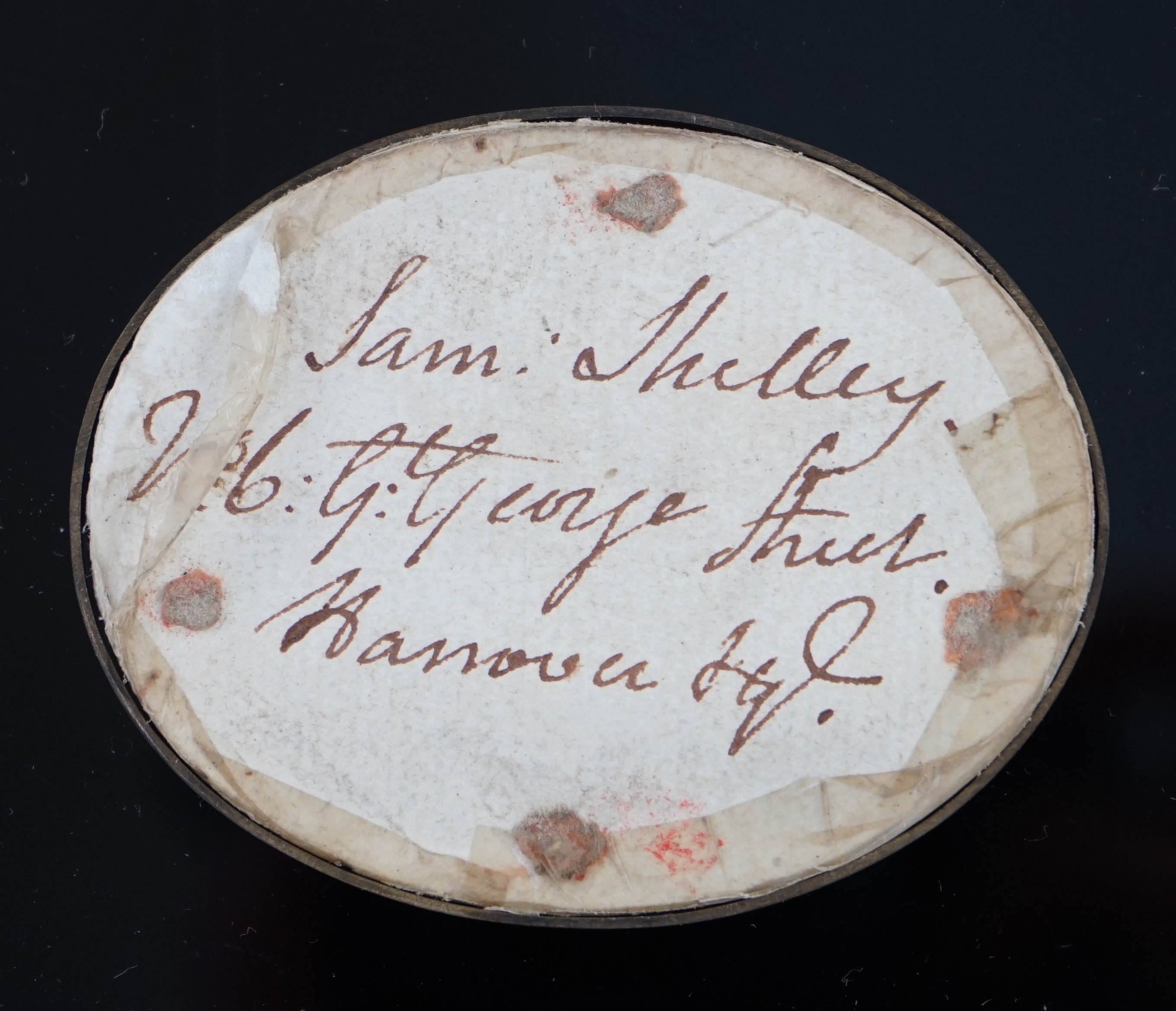 Samuel Shelley (1750-1808), Portrait miniature of a gentleman, watercolour on ivory, 6.6 x 5.3cm. CITES Submission reference N1LU811F